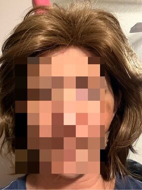 Brown Women's Synthetic Wig - Classic Style